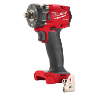Гайковерт високомоментний MILWAUKEE 1/2" (339 Нм) з фрикційним кільцем M18 FUEL FIW2F12-0 (каркас) Дінакейс