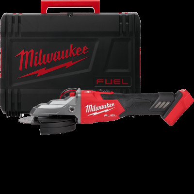Шліфмашина кутова акумуляторна MILWAUKEE M18FSAGF125XB-0X діметр 125 мм с плоским редуктором