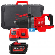 Гайкокрут високомоментний 1-#039;-#039; (2711 Нм) MILWAUKEE M18 FUEL ONEFHIWF1DS-121C (+ заряд.пристрій, акум., HD кейс)