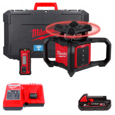 Рівень лазерний ротаційний акумуляторний MILWAUKEE M18 RLOH600-201C 600м
