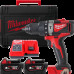 Дриль-шурупокрут з ударом акумуляторний MILWAUKEE, M18 BLPD2-502X