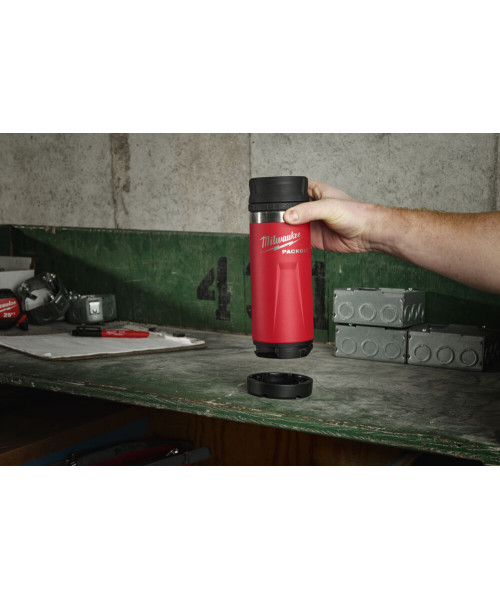 Термочашка PACKOUT 532 ml червона MILWAUKEE Sip Lid
