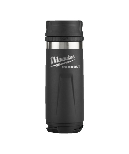 Термочашка PACKOUT 532 ml чорна MILWAUKEE Sip Lid Термочашка PACKOUT 532 ml чорна MILWAUKEE Sip Lid