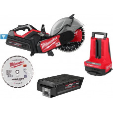 Машина відрізна акумуляторна (різач) MILWAUKEE, MXF COS350G2-802, діаметр 350мм (диск HUDD 350, зарядний пристрій MXF SC, 2 акум Машина відрізна акумуляторна (різач) MILWAUKEE, MXF COS350G2-802, діаметр 350мм (диск HUDD 350, зарядний пристрій MXF SC, 2 акум
