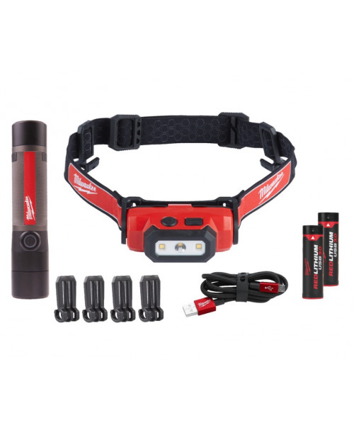 Ліхтар світлодіодний акумуляторний компактний MILWAUKEE, L4 FMHL2LED-302