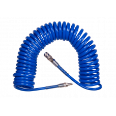 Шланг повітряний спіральний 20 м з фітінгами KING TONY