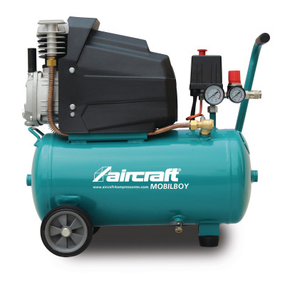 Компресор поршневий AIRSTAR MOBILBOY 261/24T E (ресивер 24 л, пр-сть 266 л/хв) SN: 25070038, 25070080