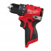 Дриль-шурупокрут акумуляторний MILWAUKEE M12 BLDDRC-402C 40Нм (+ заряд.пристрій, 2 акум., кейс)