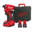 Гвинтокрут акумуляторний 1/4'' HEX MILWAUKEE M12 BLIDRC-202C (124Нм)