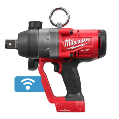 Гайковерт акумуляторний безщітковий MILWAUKEE 1'' (2400Нм) M18 ONEFHIWF1-0, з кільцем (каркас)