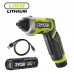 Викрутка акумуляторна RYOBI USB Lithium RSD4-120T 4В (1х2Аг) 5Нм, 200об/хв