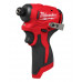 Гвинтокрут акумуляторний 1/4'' HEX MILWAUKEE M12 BLIDRC-0 (124Нм) (каркас)