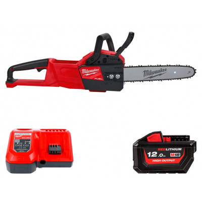 Пила ланцюгова акумуляторна MILWAUKEE, M18 FCHSC-121, 300 мм (+ заряд.пр., 1 акум.Х 12Аг)
