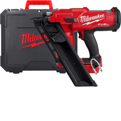 Пістолет цвяхозабивний акумуляторний безщітковий MILWAUKEE, M18 FFN-0C, 50/90мм (+ ключ, HD кейс)