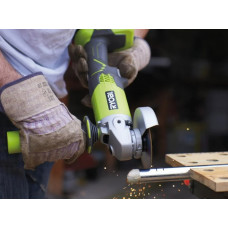 Шліфмашина кутова акумуляторна RYOBI, M18 M18 R18AG-140S, діаметр 115мм (ЗП+1 x 4.0Aг, сумка)