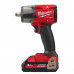 Гайковерт акумуляторний безщітковий MILWAUKEE 1/2" (881 Нм) M18 FMTIW2F12-0, з кільцем (каркас) + M18 B5 подарунок