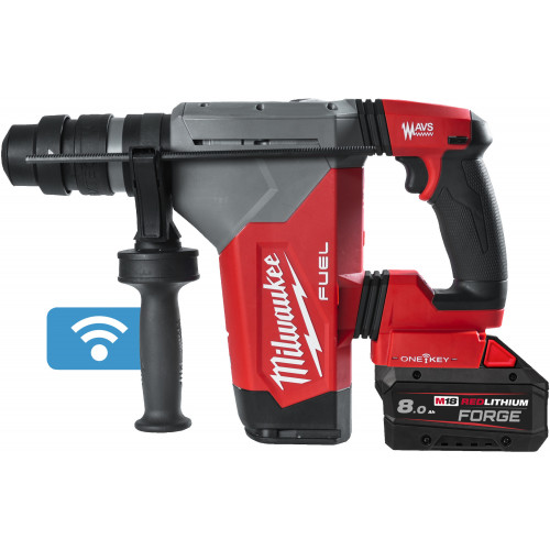 Перфоратор акумуляторный безщітковий SDS-PLUS MILWAUKEE, M18 ONEFHPX-802X, 5Дж (зарядний пристрій M12 -18 FC, 2 акумулятори М18