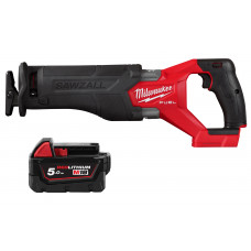 Пила шабельна акумуляторна безщіткова MILWAUKEE M18 FSZ-0 (каркас) + M18 B5 подарунок