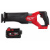 Пила шабельна акумуляторна безщіткова MILWAUKEE M18 FSZ-0 (каркас) + M18 B5 подарунок
