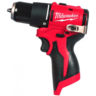 Дриль-шуруповерт акумуляторна безщіткова ударна MILWAUKEE, M12 BLPDRC-0 (40Нм)