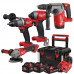 Набір акумуляторних безщіткових інструментів PACKOUT MILWAUKEE M18 FPP4B2-533P Набір акумуляторних безщіткових інструментів PACKOUT MILWAUKEE M18 FPP4B2-533P