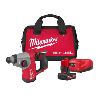 Перфоратор акумуляторний безщітковий SDS-PLUS MILWAUKEE M12 FHAC16-501BRF (1,15Дж) (