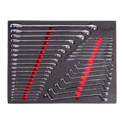 Ложемент з ключами накидними MAX BITE MILWAUKEE (36шт) (45х536х417мм) для візків