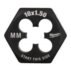 Плашка шестигранна MILWAUKEE, М10-1,50мм