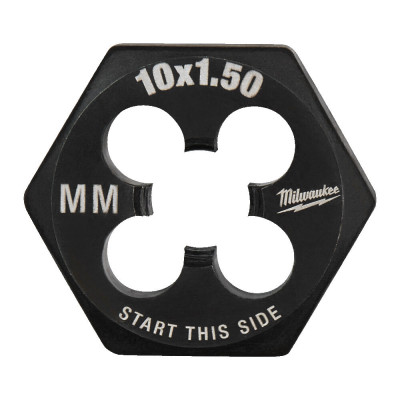 Плашка шестигранна MILWAUKEE, М10-1,50мм