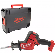 Пила шабельна акумуляторна MILWAUKEE, M18 FHZ-0X (каркас, полотно, HD кейс)