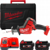 Пила шабельна акумуляторна MILWAUKEE, M18 FHZ-502X (зарядий пристрій M12-18 FC, 2 акумулятори М18 В5 5Аг, полотно, HDкейс) Пила шабельна акумуляторна MILWAUKEE, M18 FHZ-502X (зарядий пристрій M12-18 FC, 2 акумулятори М18 В5 5Аг, полотно, HDкейс)