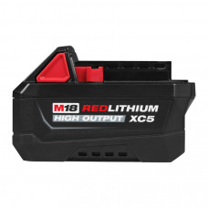 Акумулятор Li-Ion HIGH OUTPUT MILWAUKEE, M18 HB5 5Aч