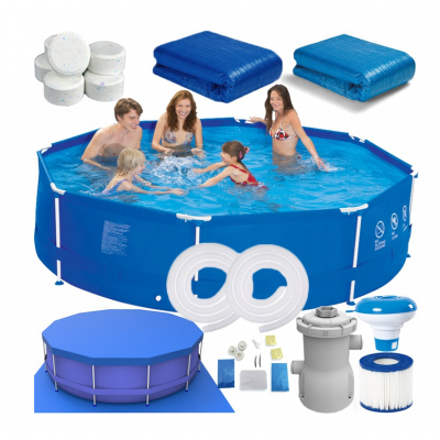 Басейн каркасний Avenli 305х76см 16в1 (682)