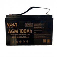 Комплект Volt Polska SINUS PRO 1100 E PLUS 12/230V 700/1100 + Акумулятор AGM 12V 100 Ah