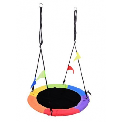 Гойдалка гніздо FUNFIT 100см (Різнокольорова) (3375)