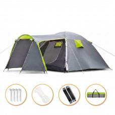 Туристичний намет LEOBRO Pro Camp Grey (LB-1088)