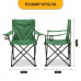 Комплект туристичний - стіл LEOBRO 52x52x50 см та крісло Lite Green