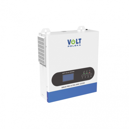 Сонячний інвертор Volt Polska SINUS PRO ULTRA 3000 12/230V 1500/3000W + 100A + WIFI (3SSS150012)