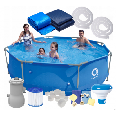 Басейн каркасний Avenli 366х76см 16в1 (681)