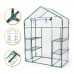 Стелаж-теплиця LEOBRO 143x73x195 см на 4 полиці (LB-G120)