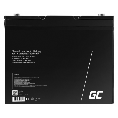 Акумулятор Green Cell AGM VRLA 80Ah 12V (AGM57)