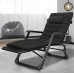 Розкладне крісло ліжко з подушкою LEOBRO Чорний (LB-FCB-G1-BLK)