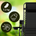 Розкладне крісло шезлонг LEOBRO Zero Gravity Premium Black (LB-ZGC-G2-BLK)