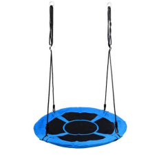 Гойдалка гніздо FUNFIT 110см (Синьо-чорна) (2611)