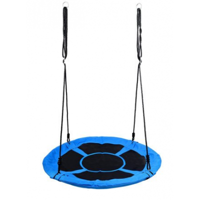 Гойдалка гніздо FUNFIT 110см (Синьо-чорна) (2611)