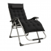 Розкладне крісло шезлонг LEOBRO Zero Gravity Premium Plus Чорне (LB-ZGC-E1-BLK)