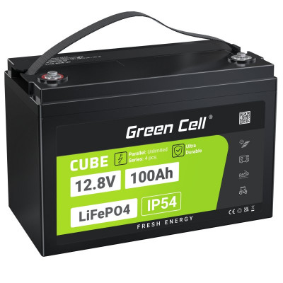 Акумулятор Green Cell LiFePO4 100Ah 12.8V (LFPGC12V100AH)