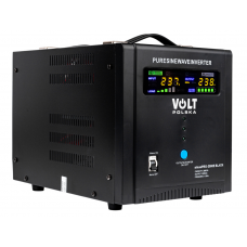 Гібридний ДБЖ/інвертор Volt Polska SINUS PRO 2000 E Black 12/230V 1250/2000W (3SP092012E)