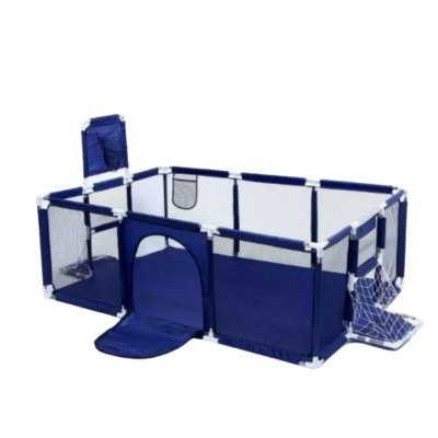 Дитячий манеж LEOBRO Multisport 120 x 180 см Синій (LB-1138)