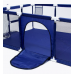 Дитячий манеж LEOBRO Multisport 120 x 180 см Синій (LB-1138)